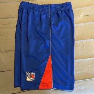 NHL NEW YORK RANGERS MENS MEDIUM SHORTS